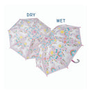 Floss & Rock - Rainbow Unicorn - Colour Changing Umbrella Childrens Umbrella