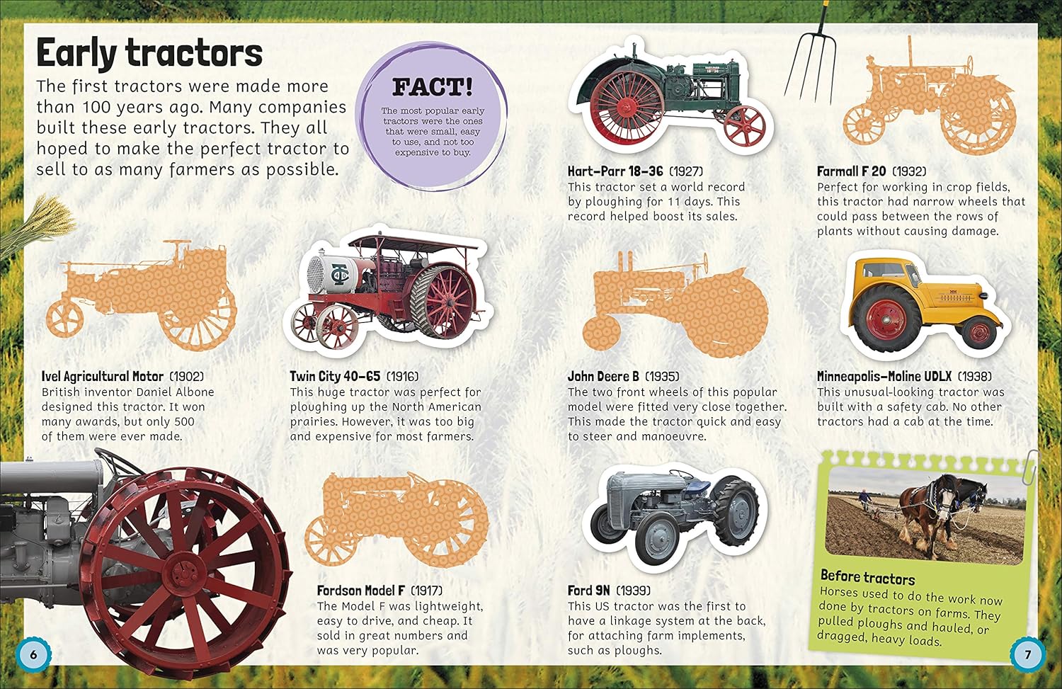 Sticker Encyclopedia: Total Tractor | DK
