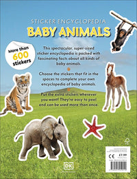 Sticker Encyclopedia: Baby Animals | DK