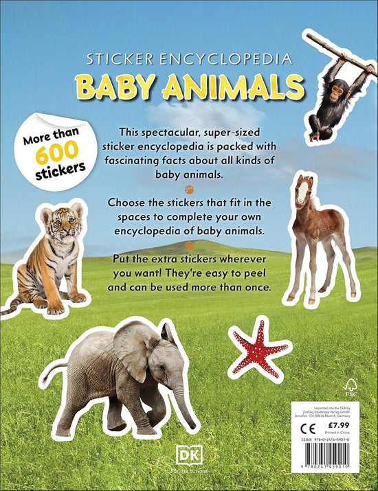 Sticker Encyclopedia: Baby Animals | DK