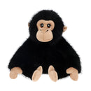 Keeleco Chimp 20 cm black recycled soft toy