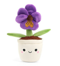 Keeleco Botanical Garden 25 cm Viola Pansy soft toy plant