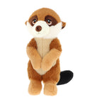 Keeleco Meerkat 22 cm brown recycled soft toy