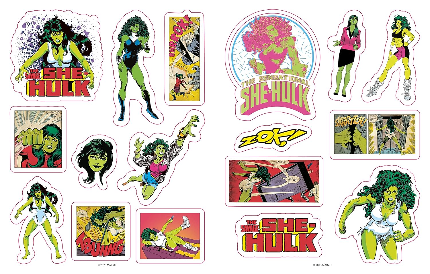 The Marvel Sticker Anthology