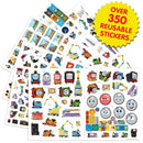 Sticker Book Treasury - Mattel Thomas All Engines Go