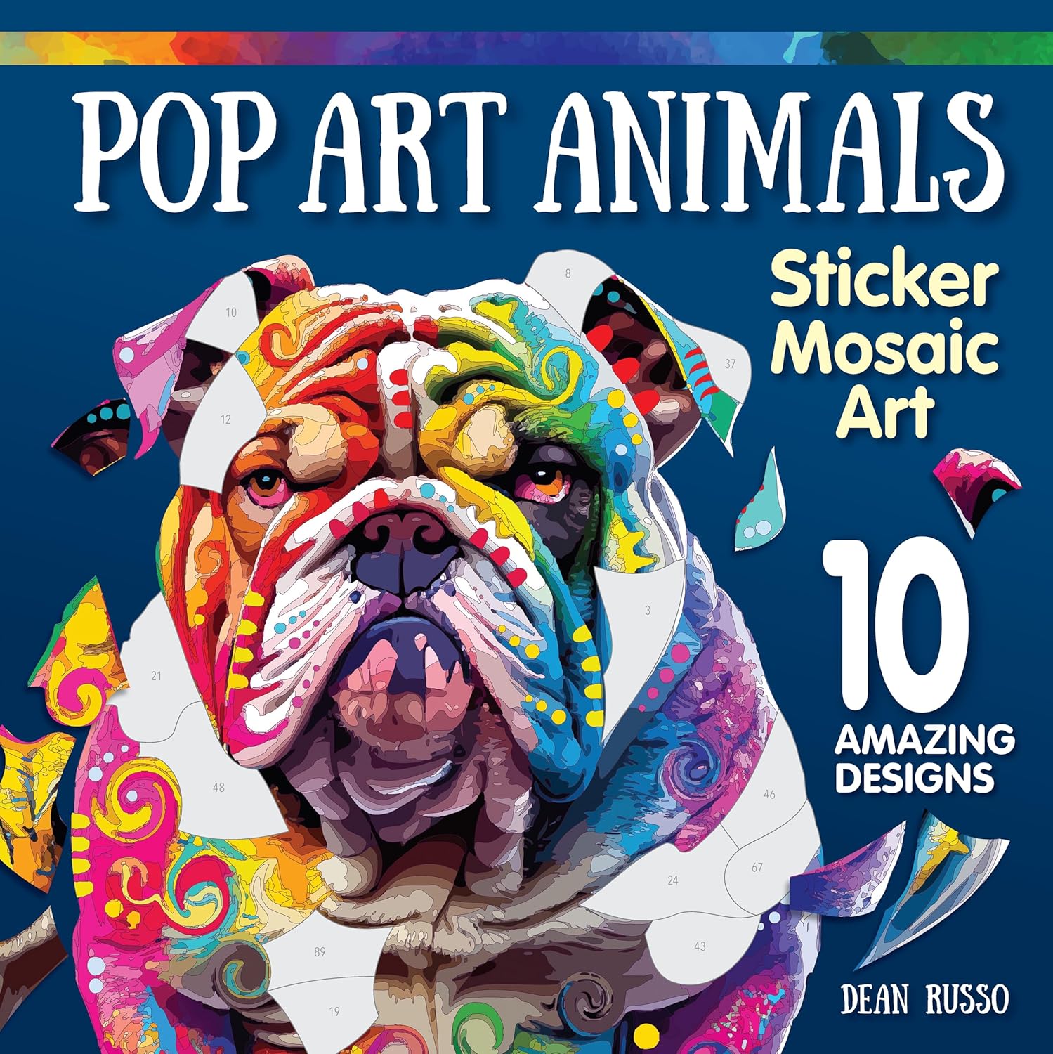 Pop Art Animals Sticker Mosaic Art: 10 Amazing Designs