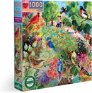 eeBoo 1000pc Puzzle: Birds in the Park