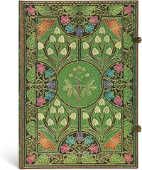 Poetry in Bloom Grande Unlined Hardcover Journal Clasp