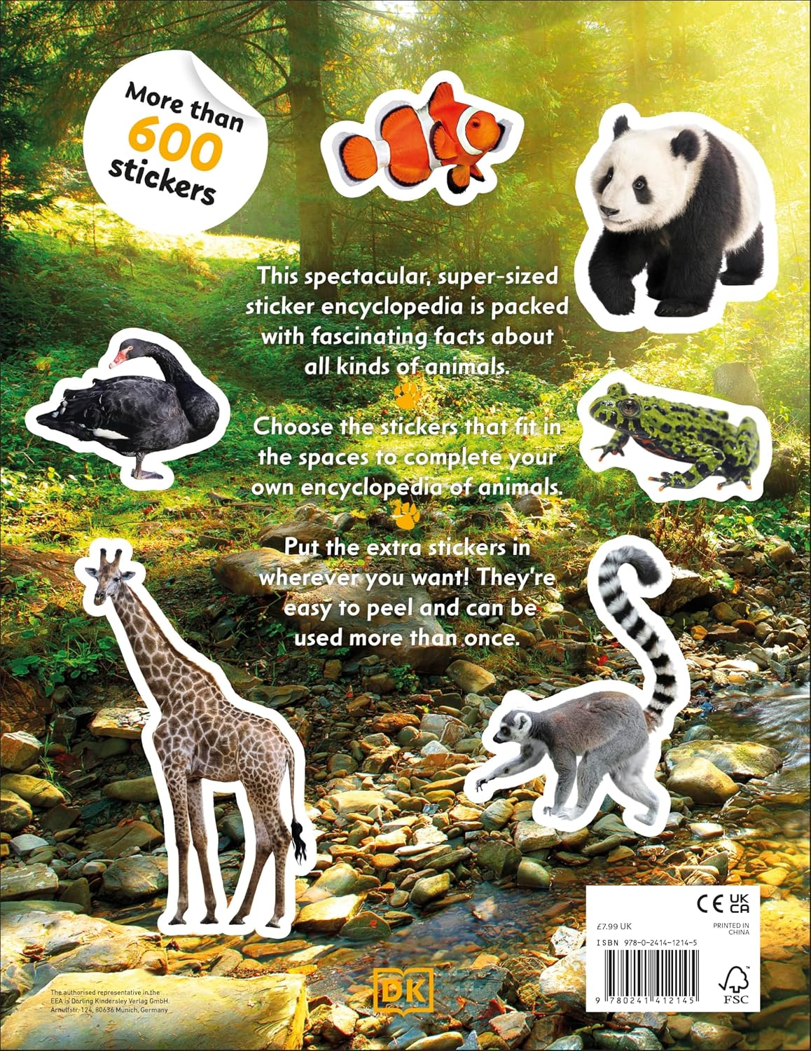Sticker Encyclopedia: Animals | DK