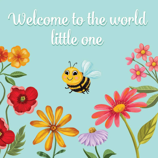 Welcome To The World - Baby Card