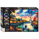 Mindbogglers Artisan 1000pc Eiffel on the Seine jigsaw