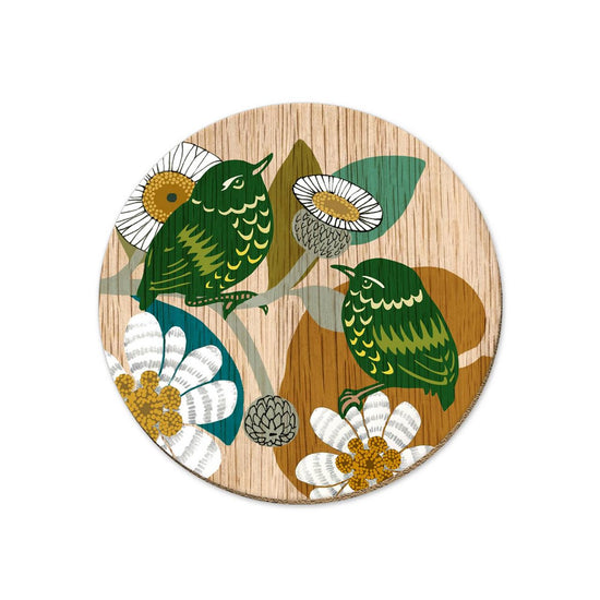 Screenprint Titipounamu - Coaster