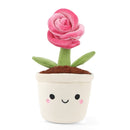 Keeleco Botanical Garden Pink Rose soft toy plant