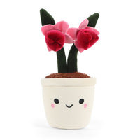 Keeleco Botanical Garden Pink Orchid soft toy plant