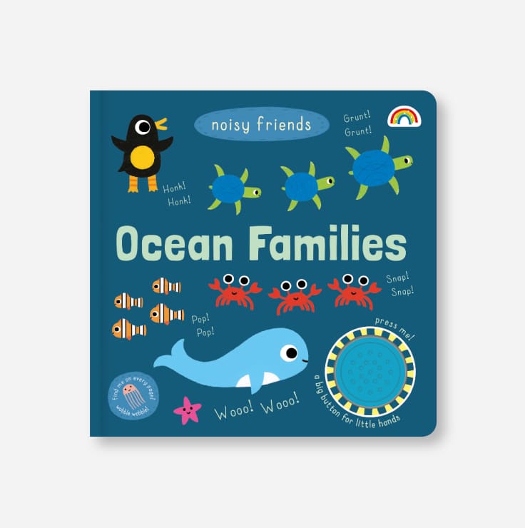 Noisy Friends: Ocean Families Sound Board Book