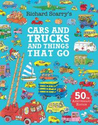 HarperCollins Cars and Trucks and Things That Go Picture Book - 50th Anniversary