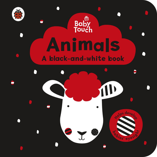 Baby Touch Animals black white