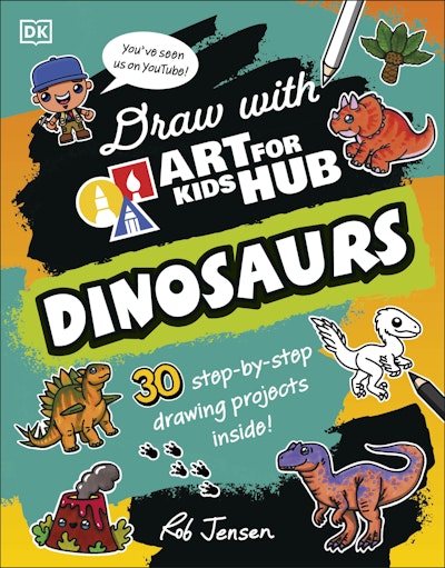 Draw with Art for Kids Hub Dinosaurs DK