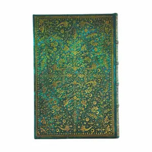 Emerald Flower Mini Lined Hardcover Journal - image 4