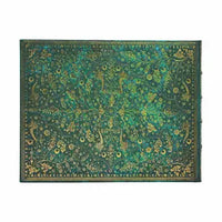 Emerald Flower Unlined Guest Book - image 4