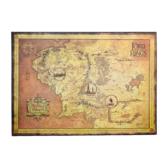 Map of Middle Earth Puzzle 1000pc