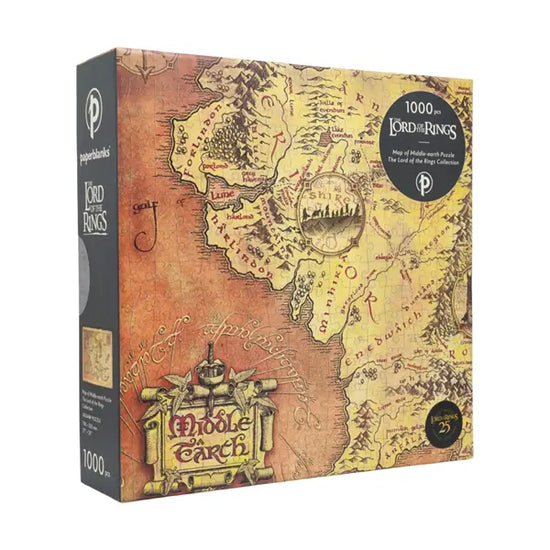 Map of Middle Earth Puzzle 1000pc