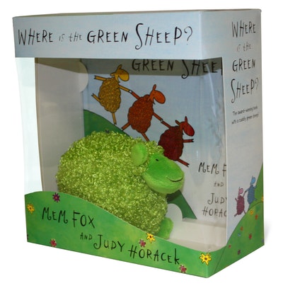 Green Sheep Book and Toy: Mem Fox