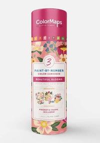 ColorMaps Paint by Number Beautiful Blooms