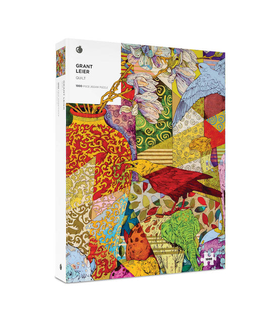 Pomegranate - Grant Leier Quilt - 1000 Pce Puzzle
