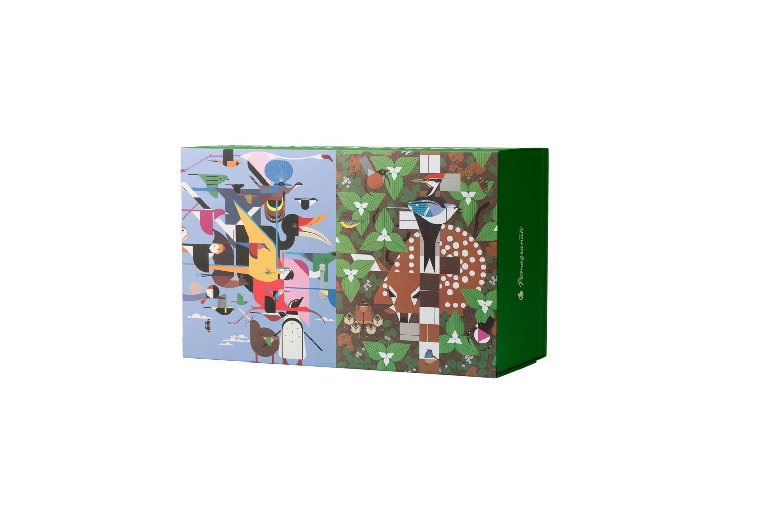 Charley Harper 120-Piece Double-Sided Jigsaw Puzzle Set - 120pc