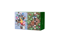 Charley Harper 120-Piece Double-Sided Jigsaw Puzzle Set - 120pc