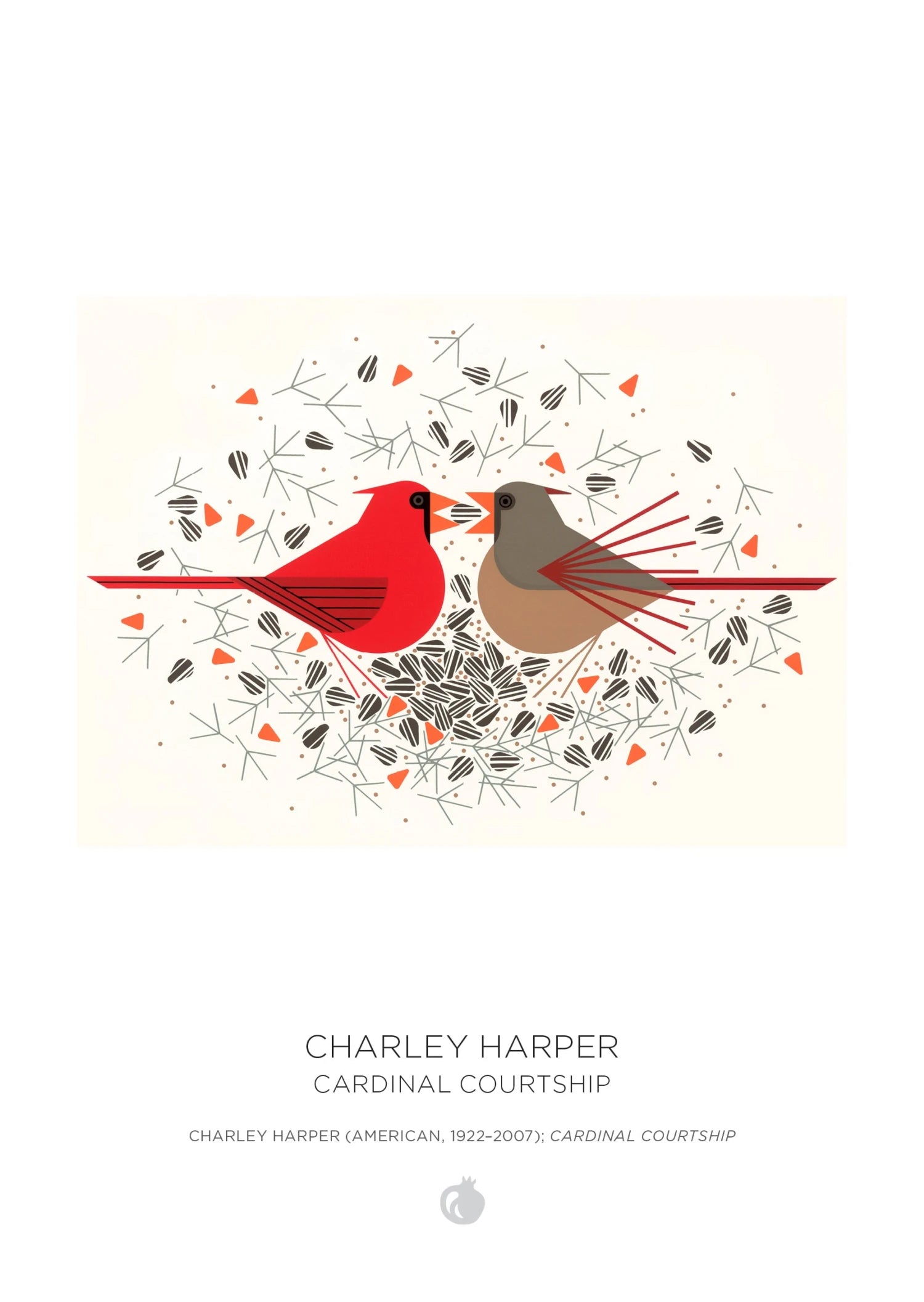 Charley Harper 120-Piece Double-Sided Jigsaw Puzzle Set - 120pc