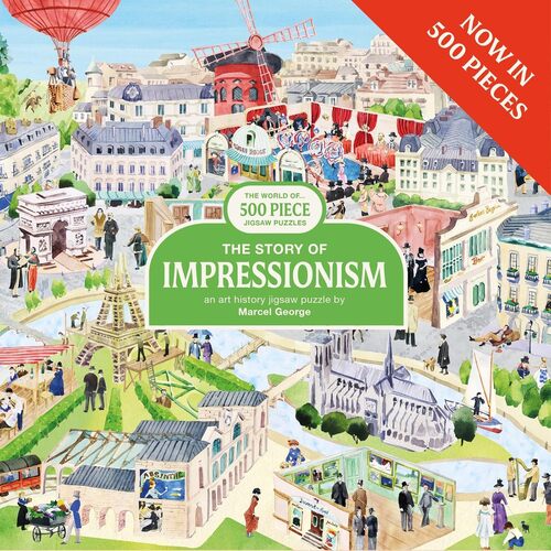 The Story of Impressionism 1000 Piece Puzzle