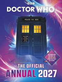 Doctor Who Annual 2027 - hardback book cover