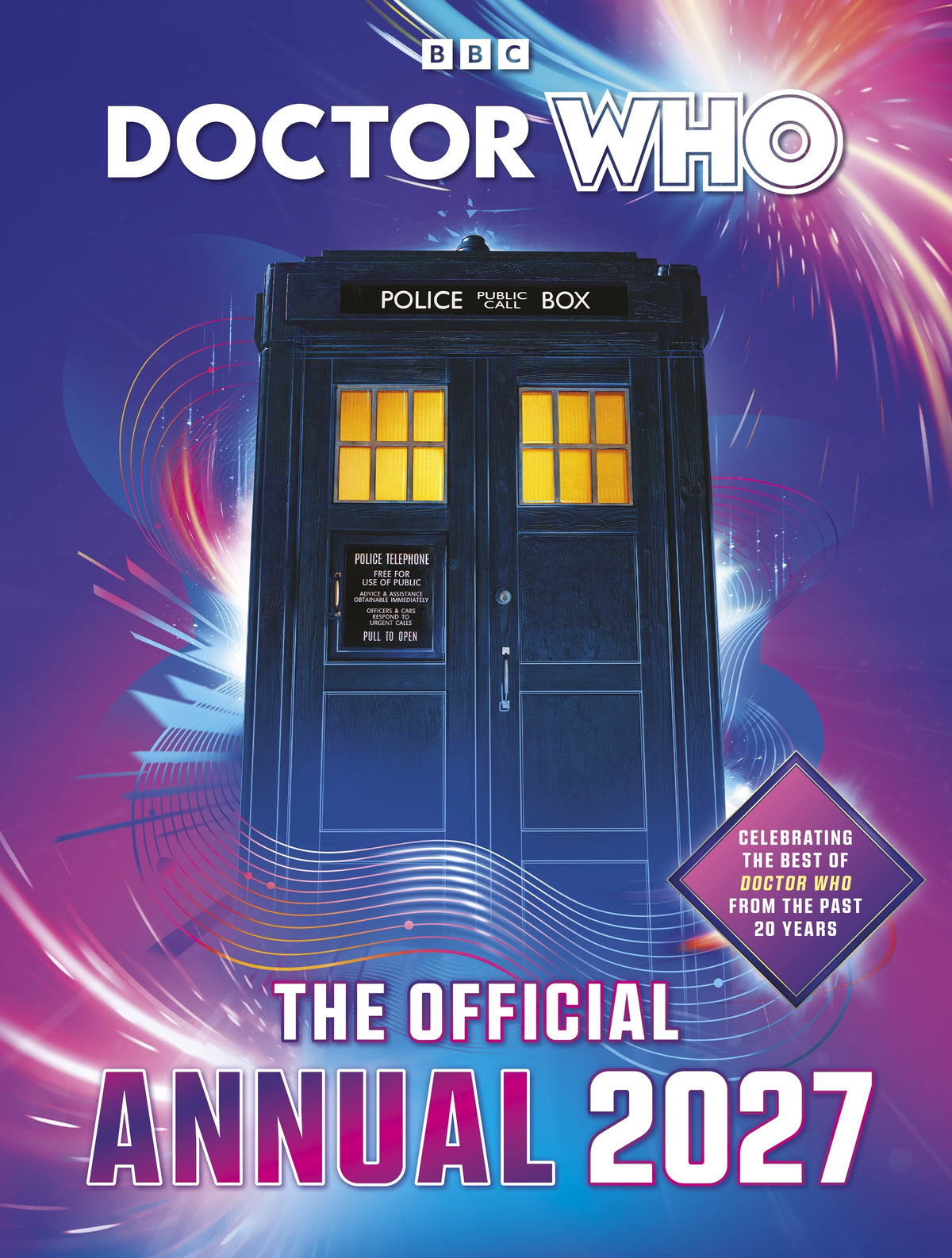 Doctor Who Annual 2027 - hardback book cover