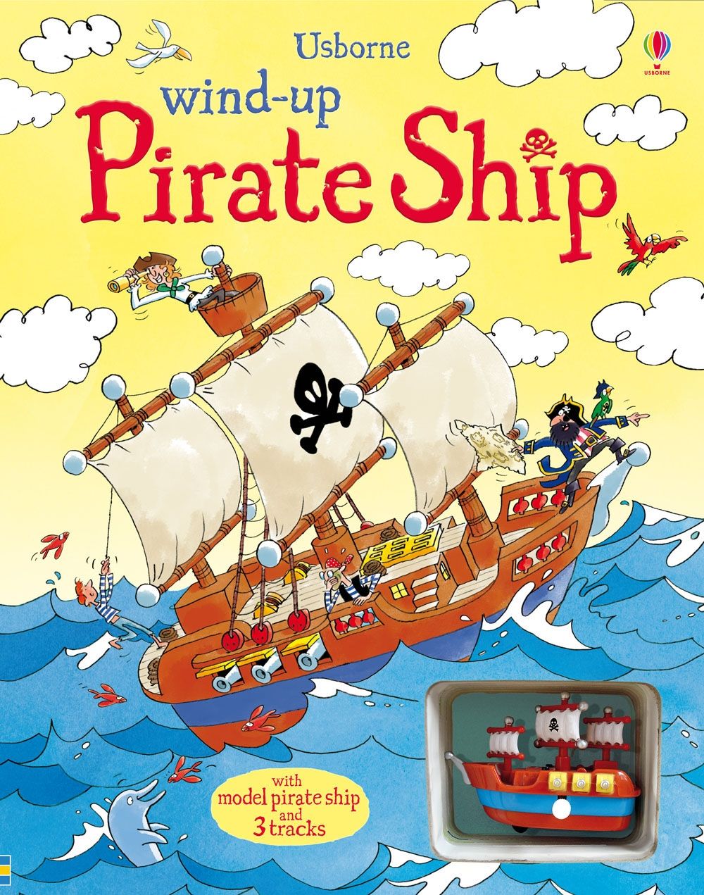 Usborne Wind-Up Pirate Ship Interactive Book