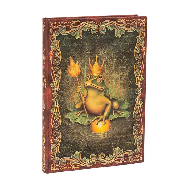 Frog Prince Midi Lined Hardcover Journal