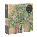 Cezannes Terracotta Pots and Flowers 1000 Piece Jigsaw