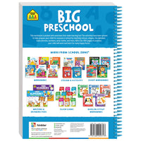 School Zone Big Spiro Workbook Preschool