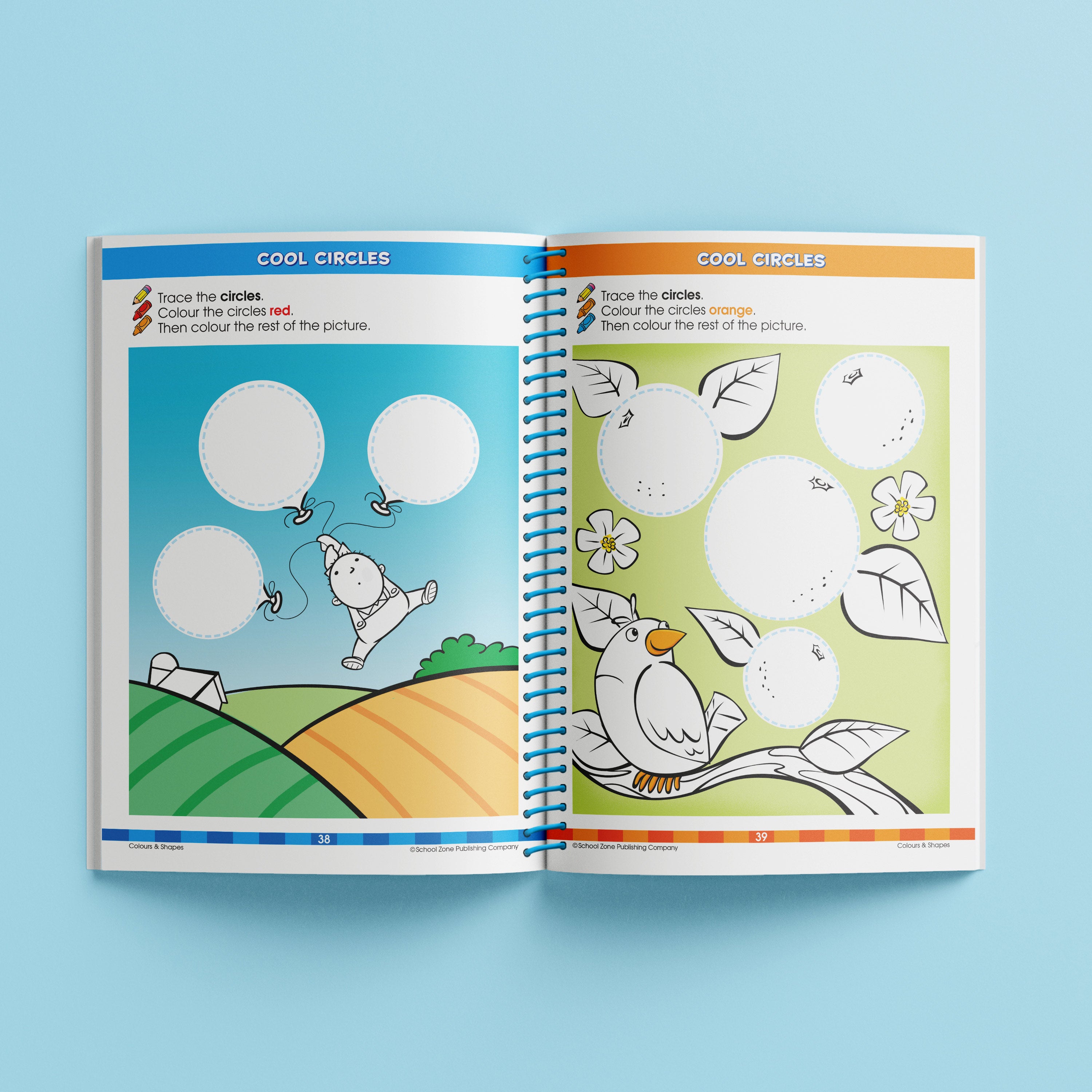 School Zone Big Spiro Workbook Preschool