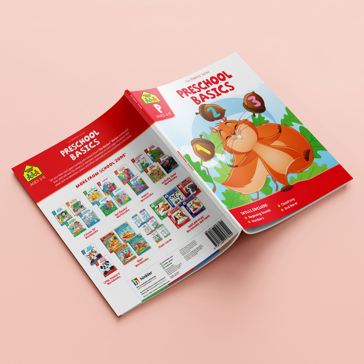 School Zone Preschool Basics Workbook