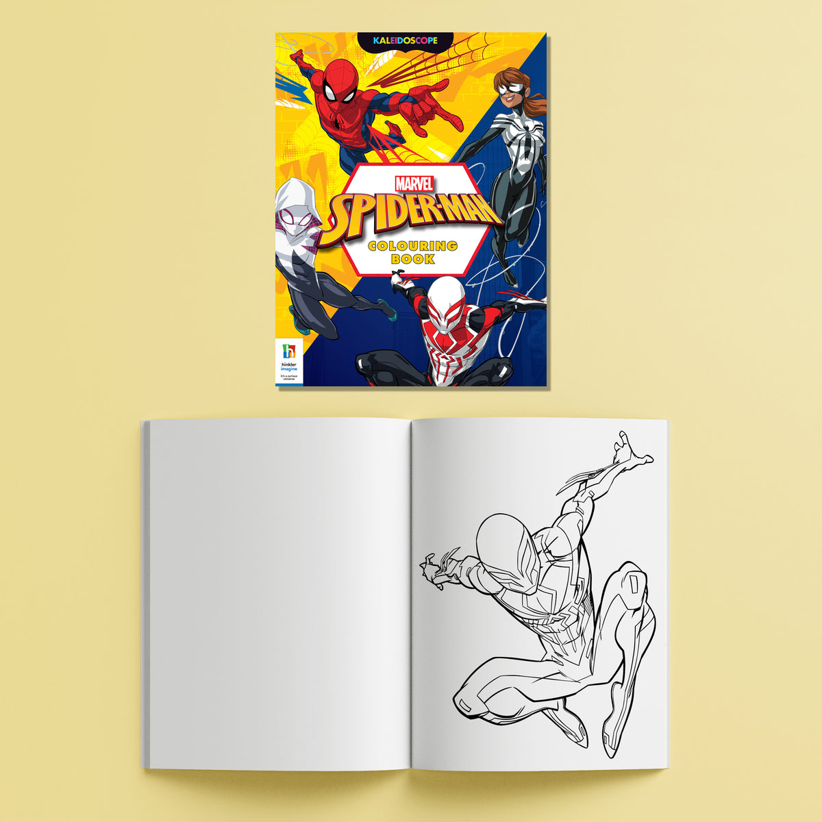 Kaleidoscope Marvel Spider-Man Colouring Carry Case