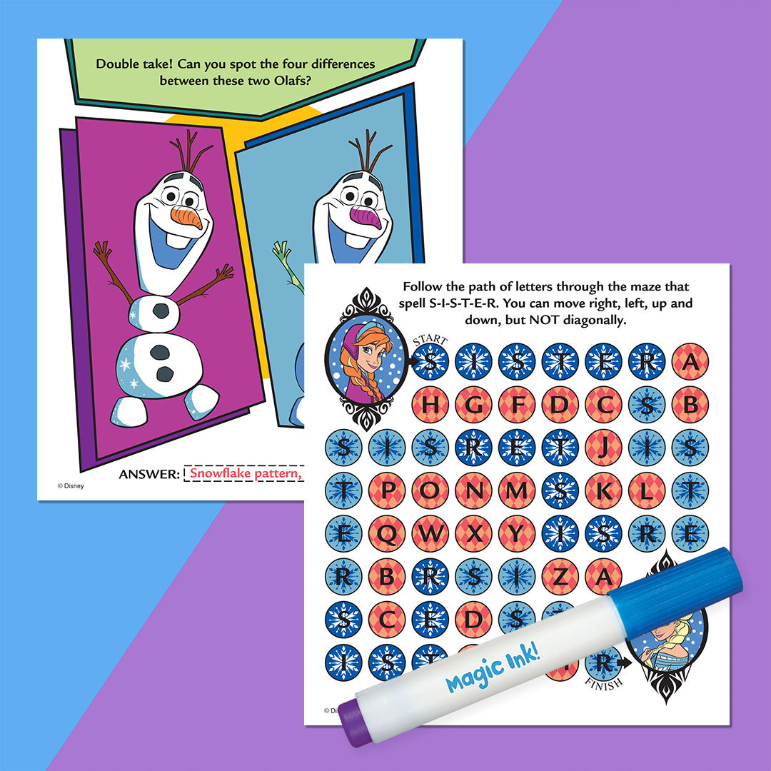 Hinkler Inkredibles Disney Frozen Magic Ink Pictures