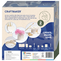Craft Maker Classic Textured Pottery Kit