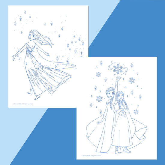 Colour-Me-Magnets Frozen Colouring Book