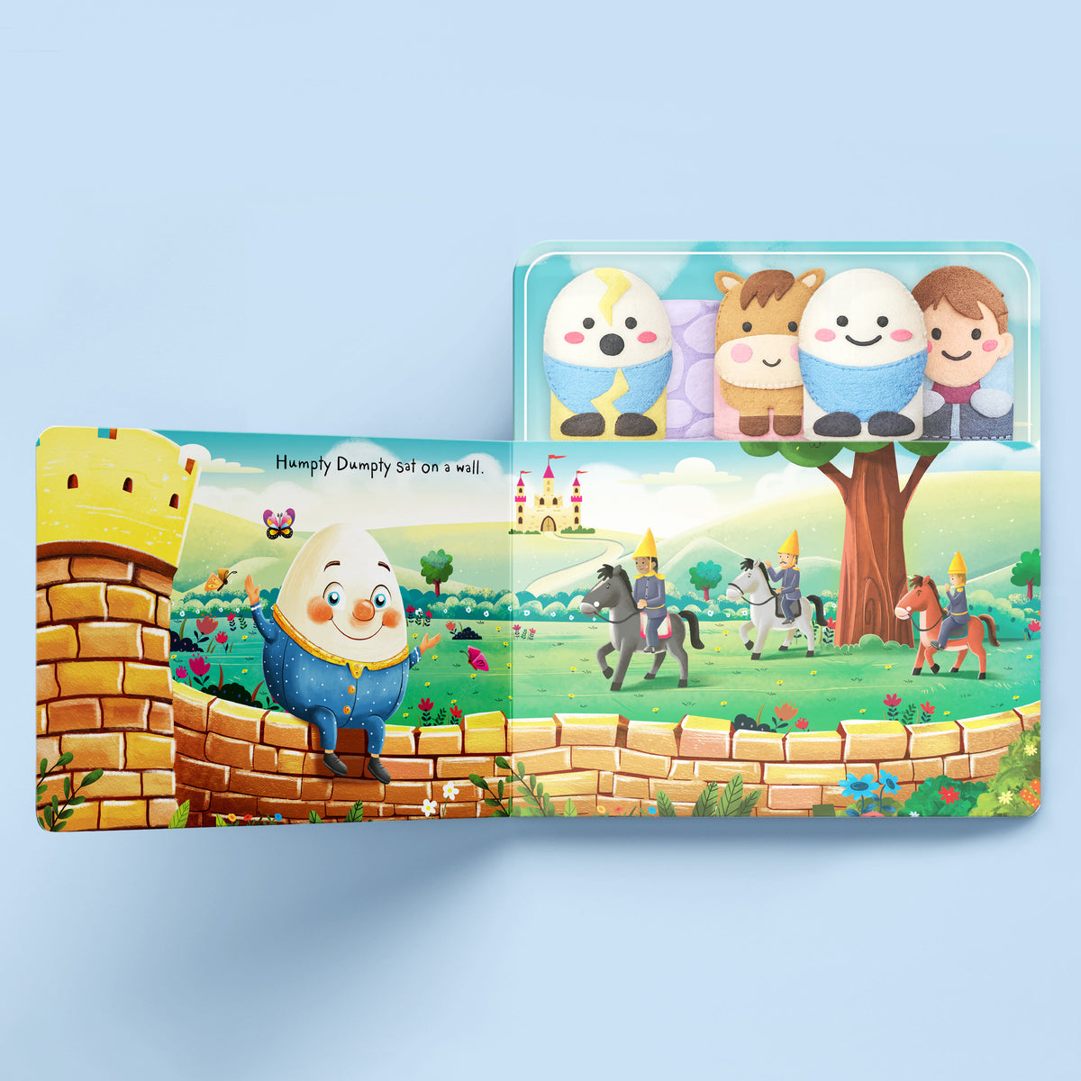 Hinkler Humpty Dumpty Finger Puppet Book