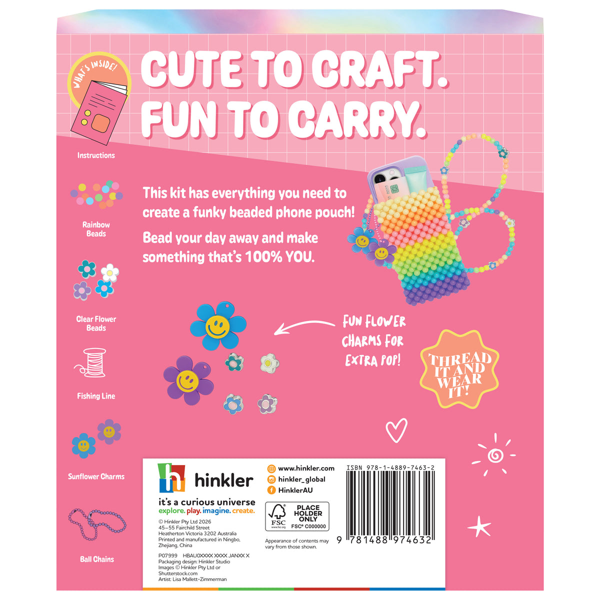OMC! Phone Pouch Beading Kit