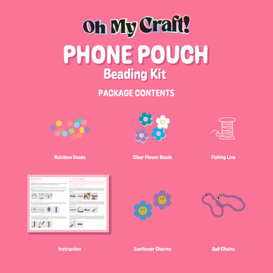 OMC! Phone Pouch Beading Kit