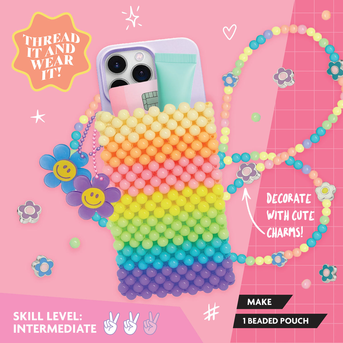 OMC! Phone Pouch Beading Kit