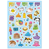 Coloring & Scented Stickers Book - Totally Gooey